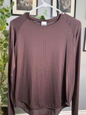 Gymshark Brown Long Sleeve Training Top